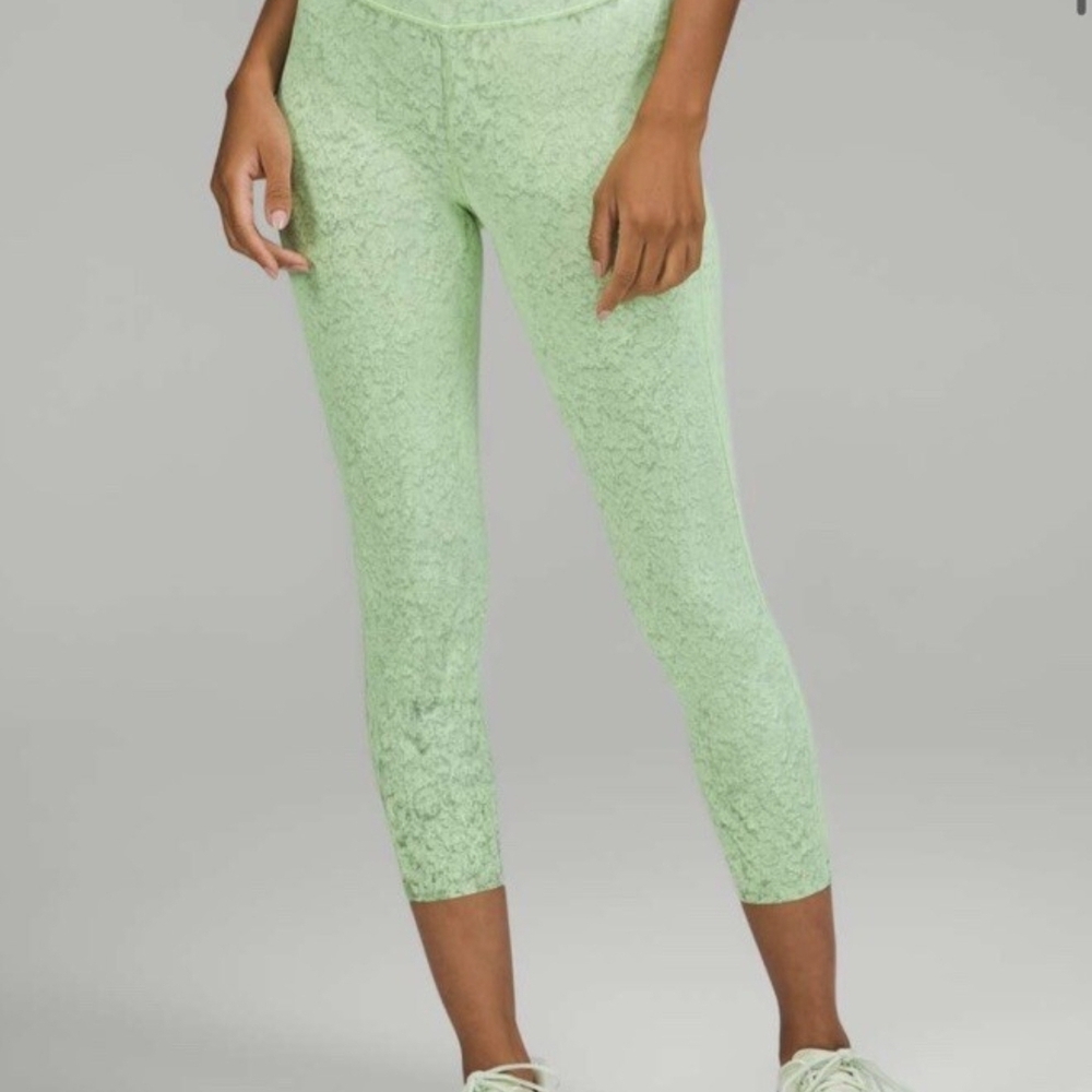Lululemon Base Pace Green Leggings